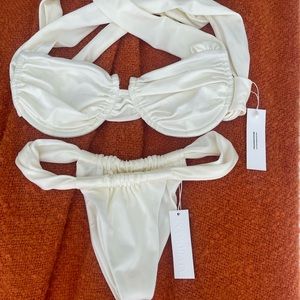 NWT INAMORATA WHITE SWIM